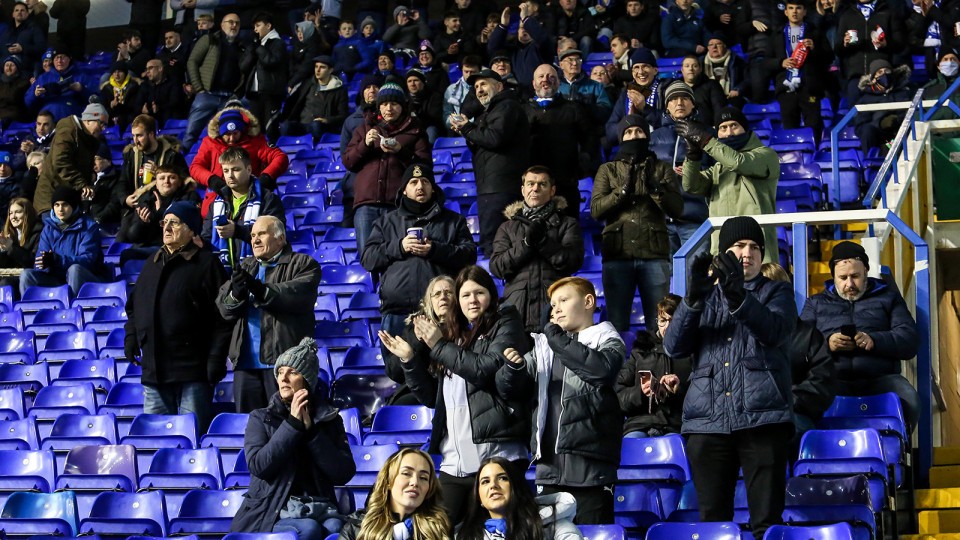 Posh Fans at Birmingham City