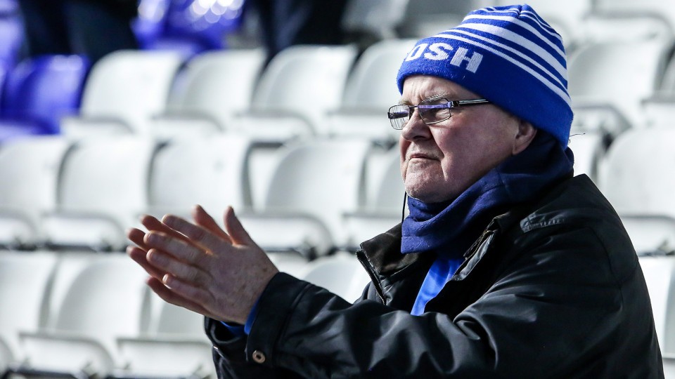 Posh Fans at Birmingham City