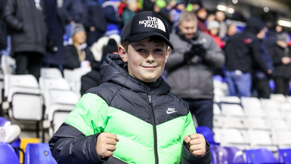 Posh Fans at Birmingham City