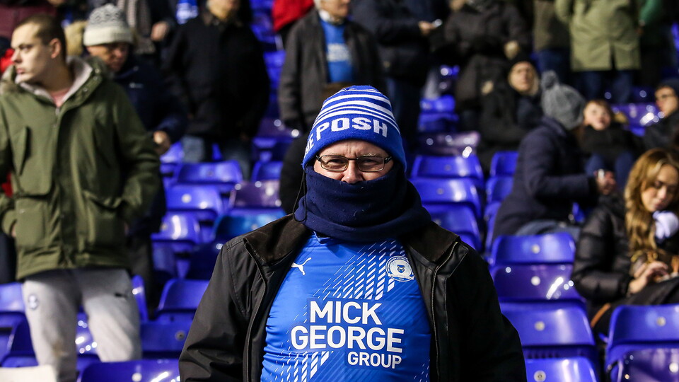 Posh Fans at Birmingham City