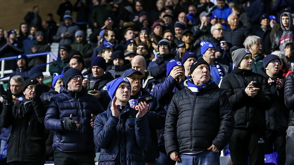 Posh Fans at Birmingham City