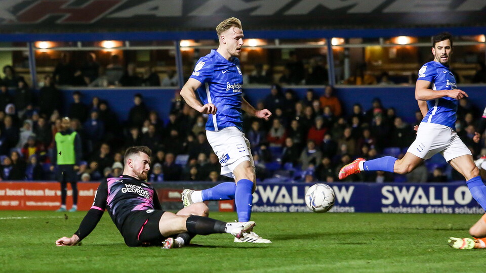 Birmingham City v Posh - 25/01/22