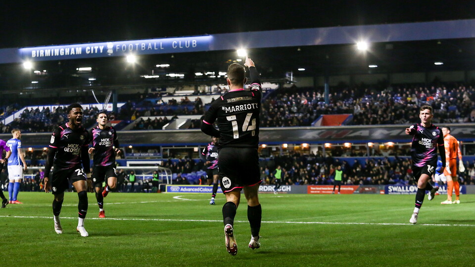Birmingham City v Posh - 25/01/22