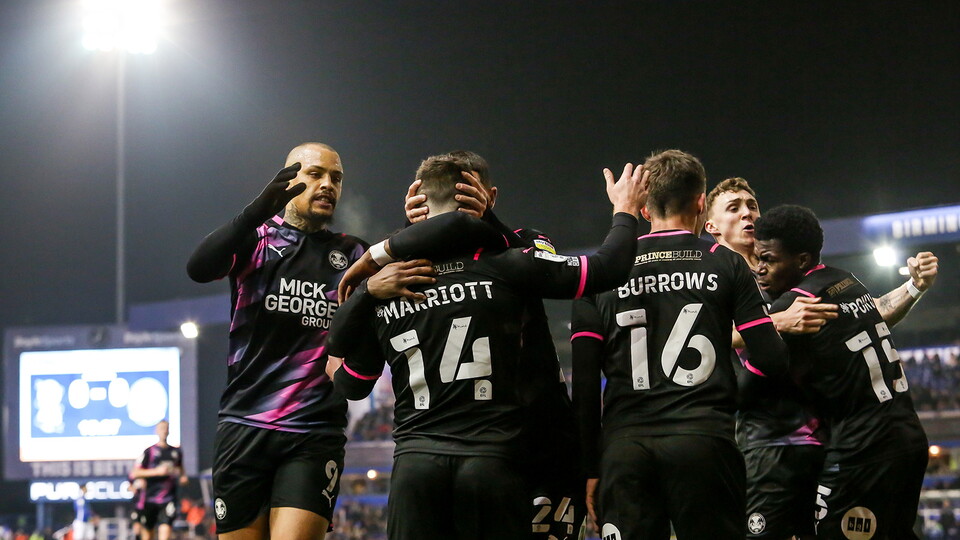 Birmingham City v Posh - 25/01/22