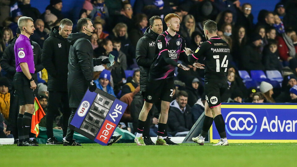 Birmingham City v Posh - 25/01/22