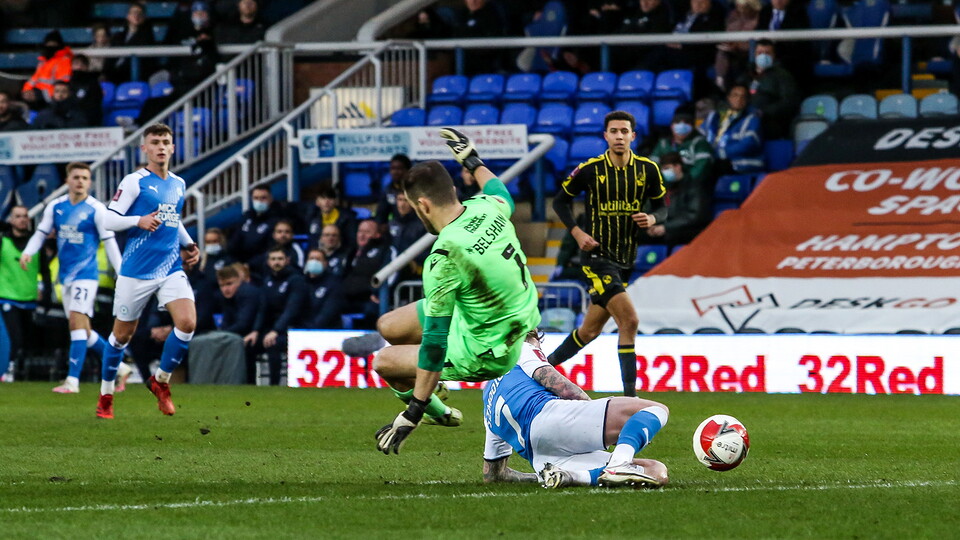 Posh v Bristol Rovers - 08/01/22