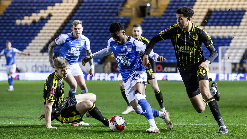 Posh v Bristol Rovers - 08/01/22