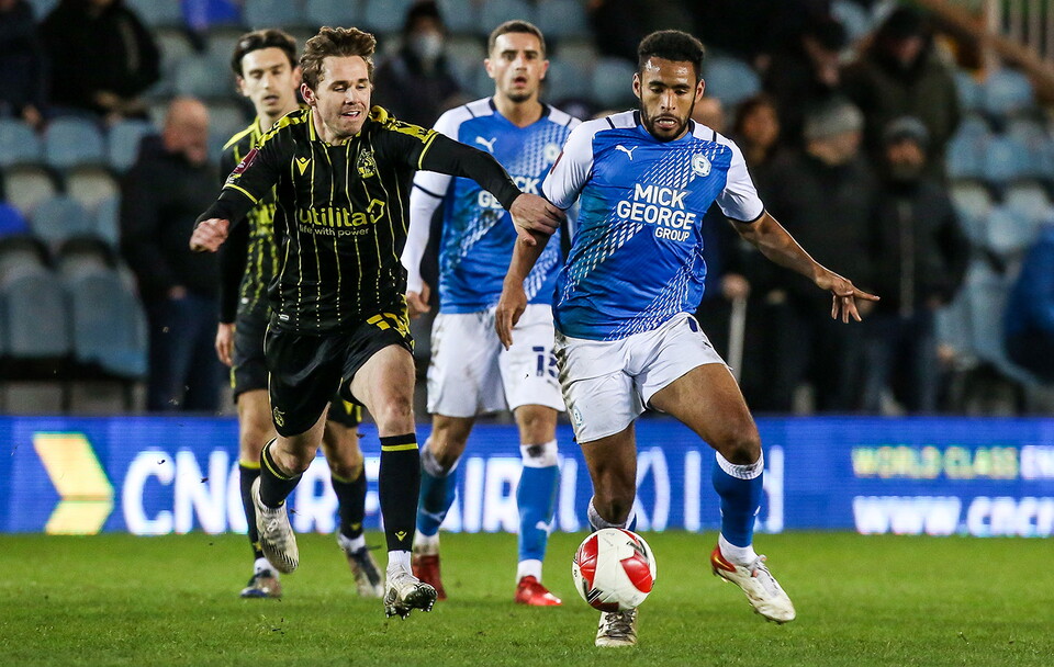 Posh v Bristol Rovers - 08/01/22