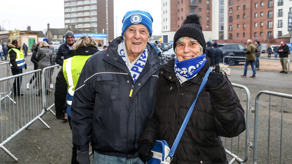 Posh v Coventry City - 150122