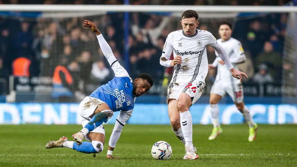Posh v Coventry City - 150122