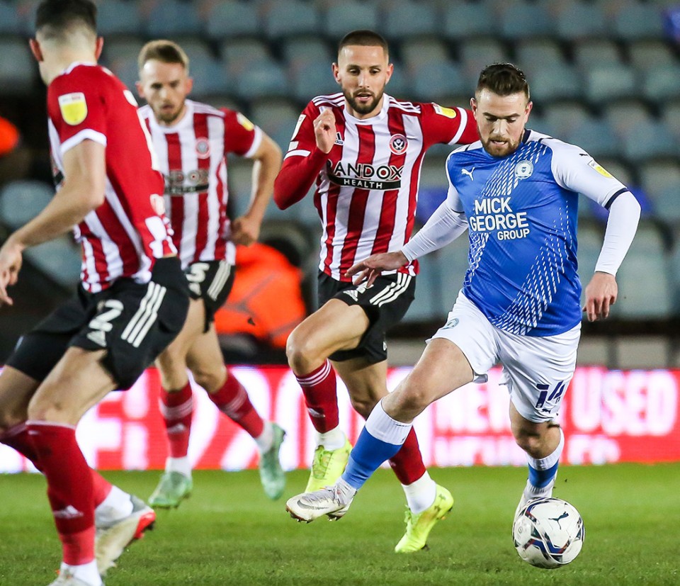 Posh v Sheffield United - 29/01/2022