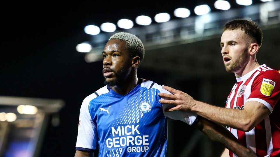 Posh v Sheffield United - 29/01/2022