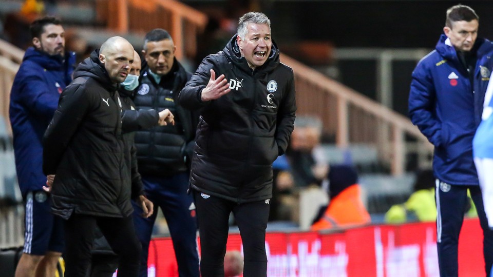 Posh v Sheffield United - 29/01/2022