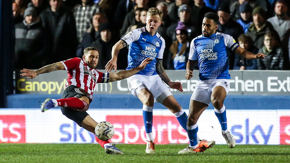Posh v Sheffield United - 29/01/2022