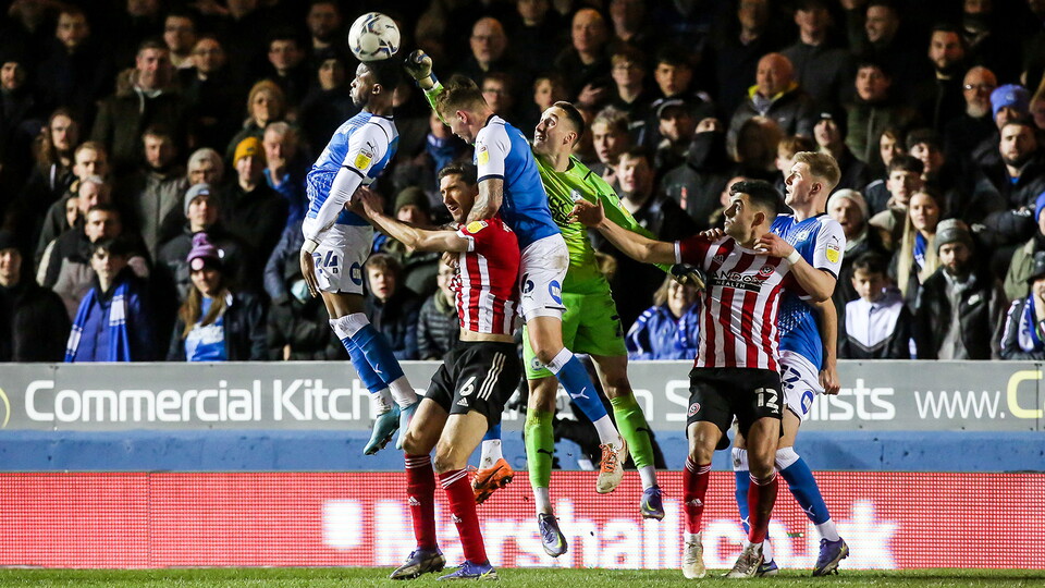 Posh v Sheffield United - 29/01/2022