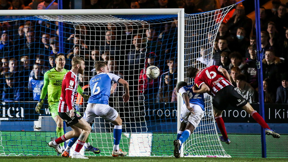 Posh v Sheffield United - 29/01/2022