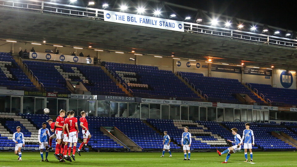 Posh U18s v Nottingham Forest U18s - 180122