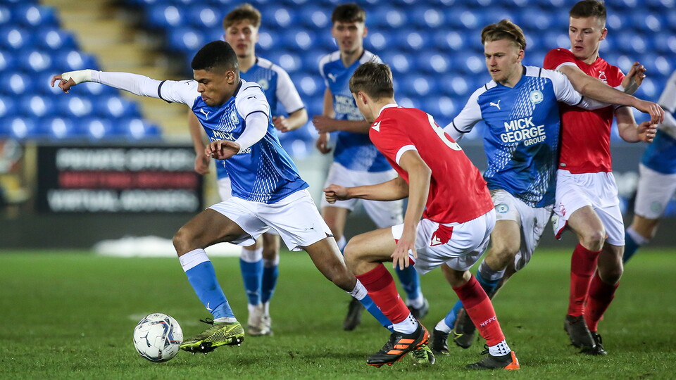 Posh U18s v Nottingham Forest U18s - 180122