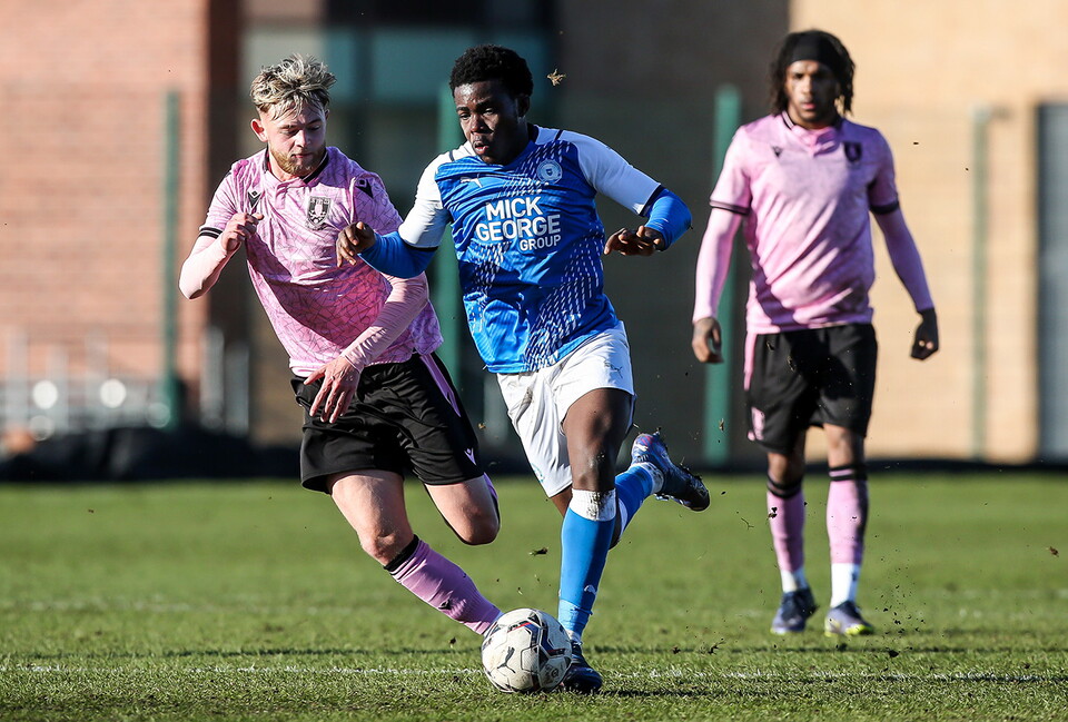 Posh U23s v Sheffield Wednesday U23s - 190122