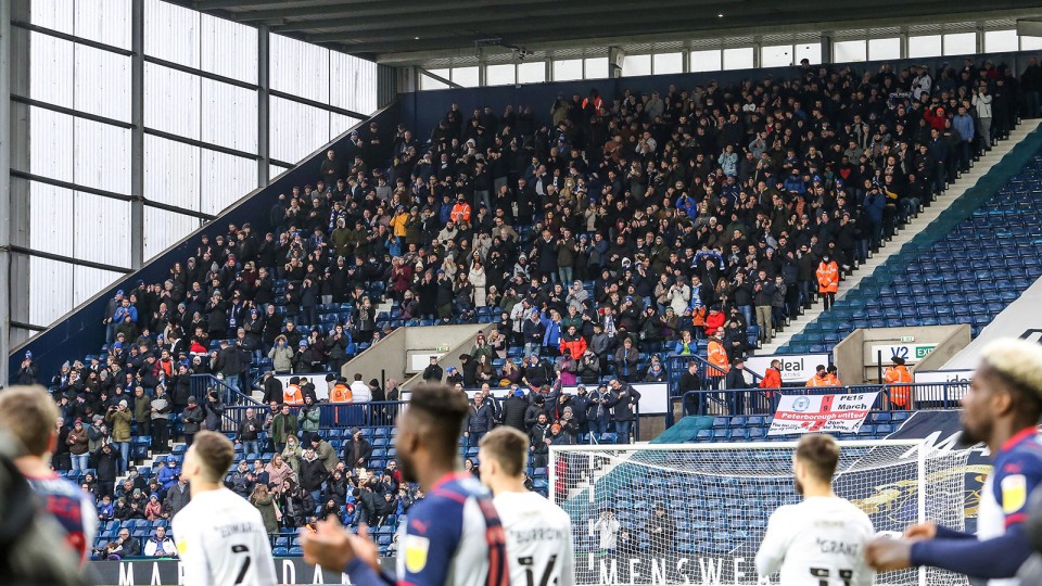 West Brom v Posh - 220122