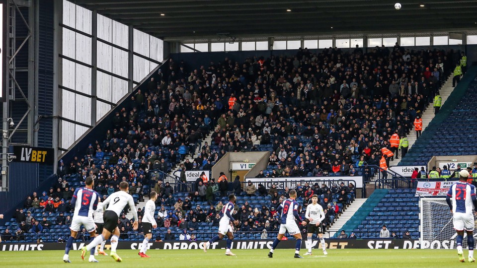 West Brom v Posh - 220122