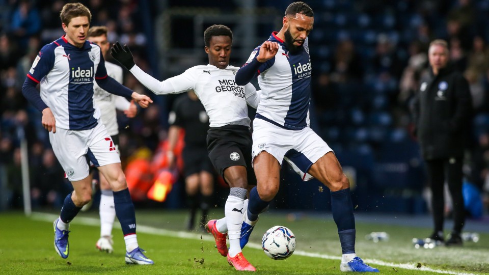 West Brom v Posh - 220122