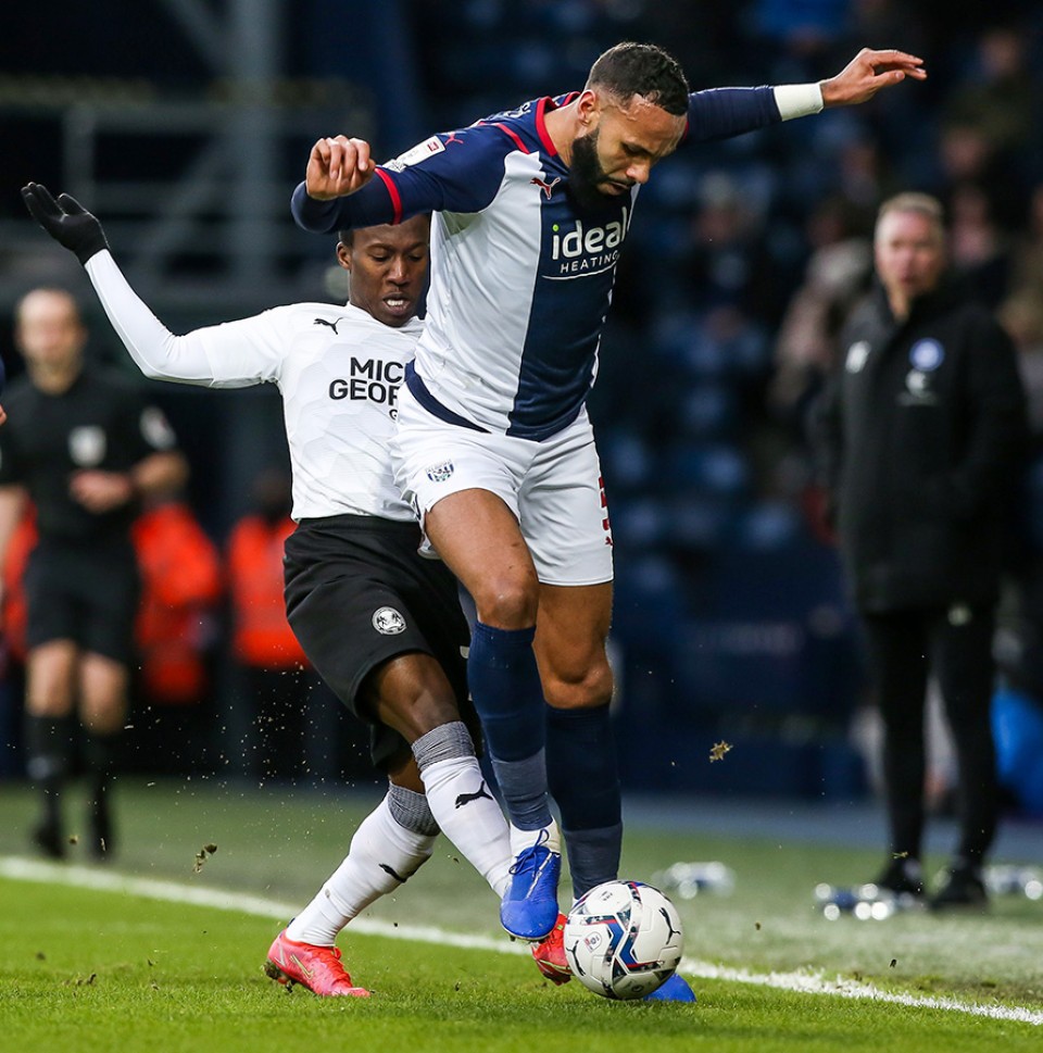 West Brom v Posh - 220122