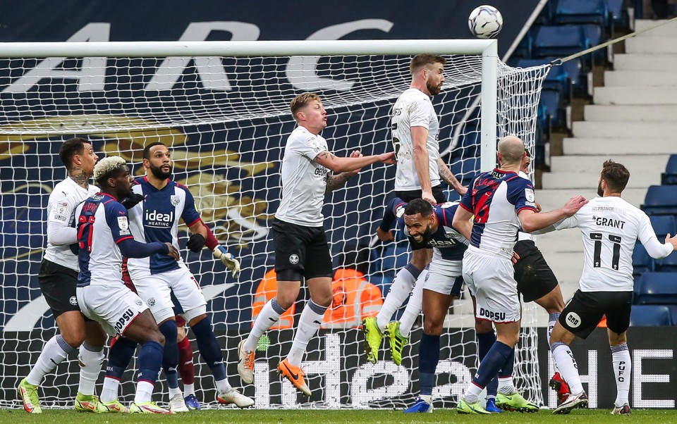 West Brom v Posh - 220122