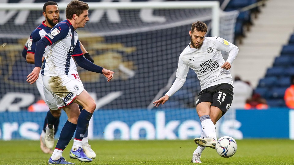 West Brom v Posh - 220122