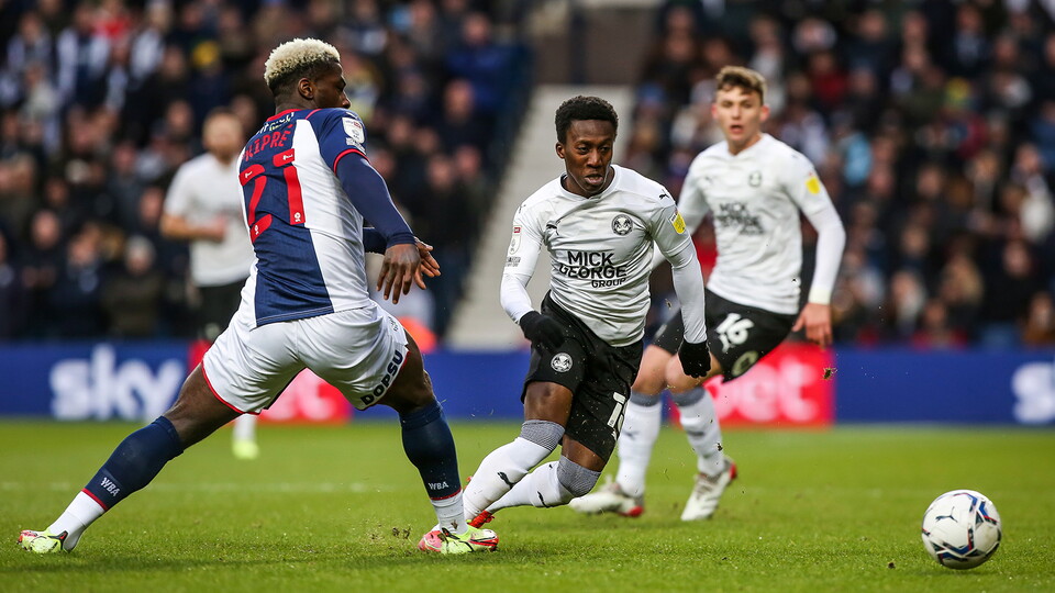 West Brom v Posh - 220122