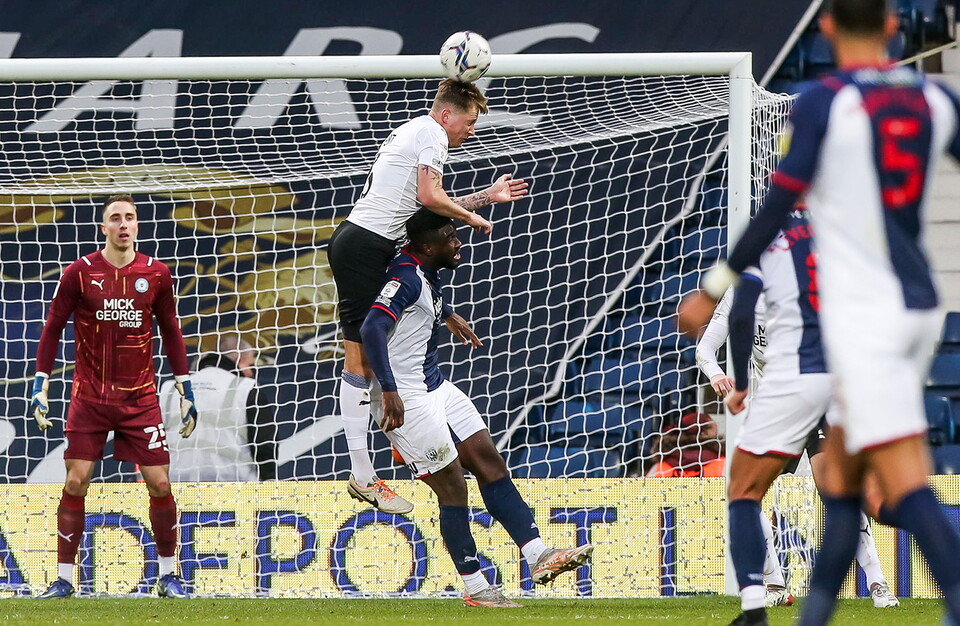 West Brom v Posh - 220122