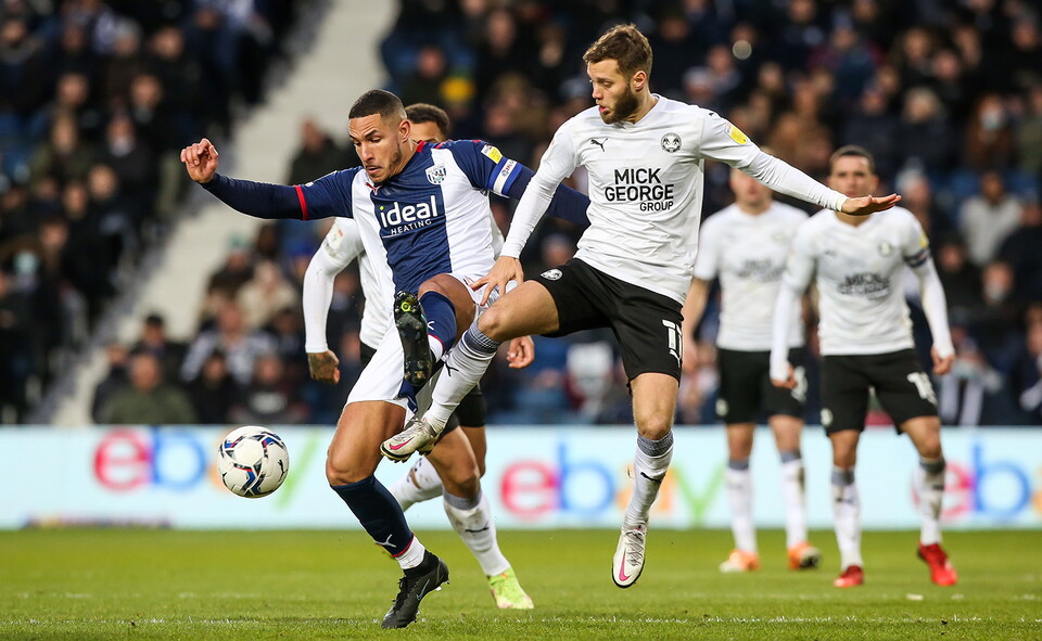 West Brom v Posh - 220122