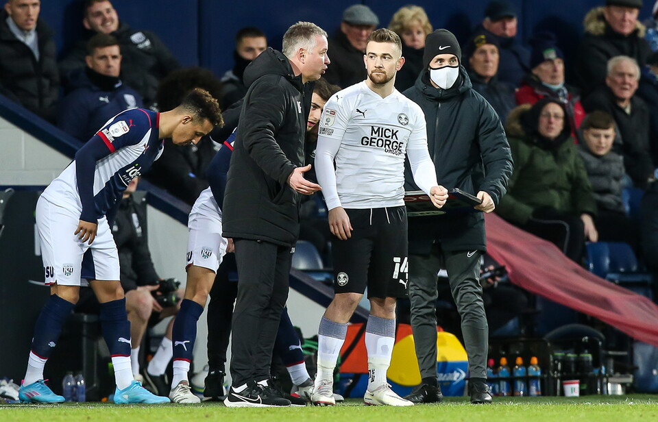 West Brom v Posh - 220122