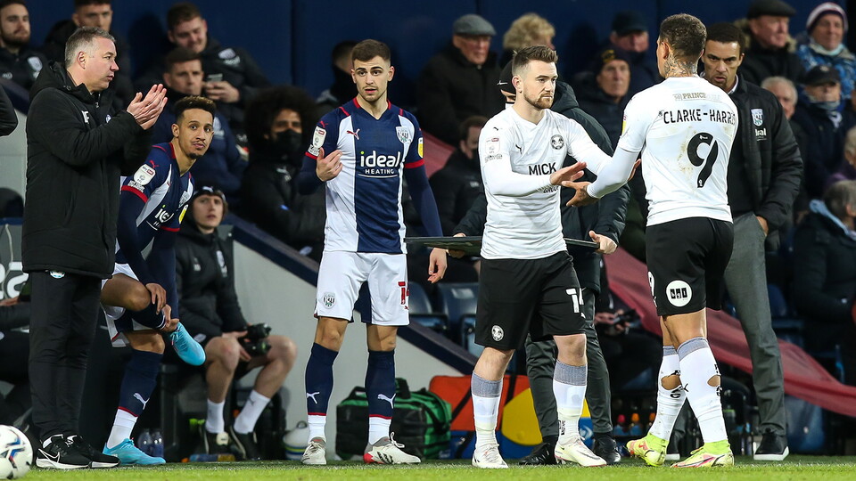 West Brom v Posh - 220122