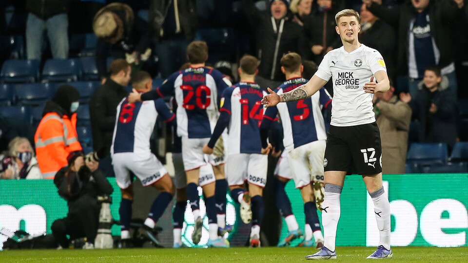 West Brom v Posh - 220122