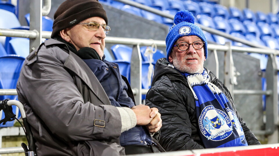 Posh Fans v Cardiff City - 09/02/2022