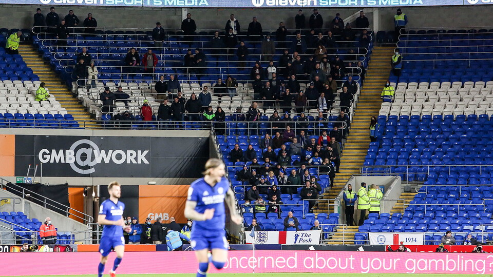 Posh Fans v Cardiff City - 09/02/2022