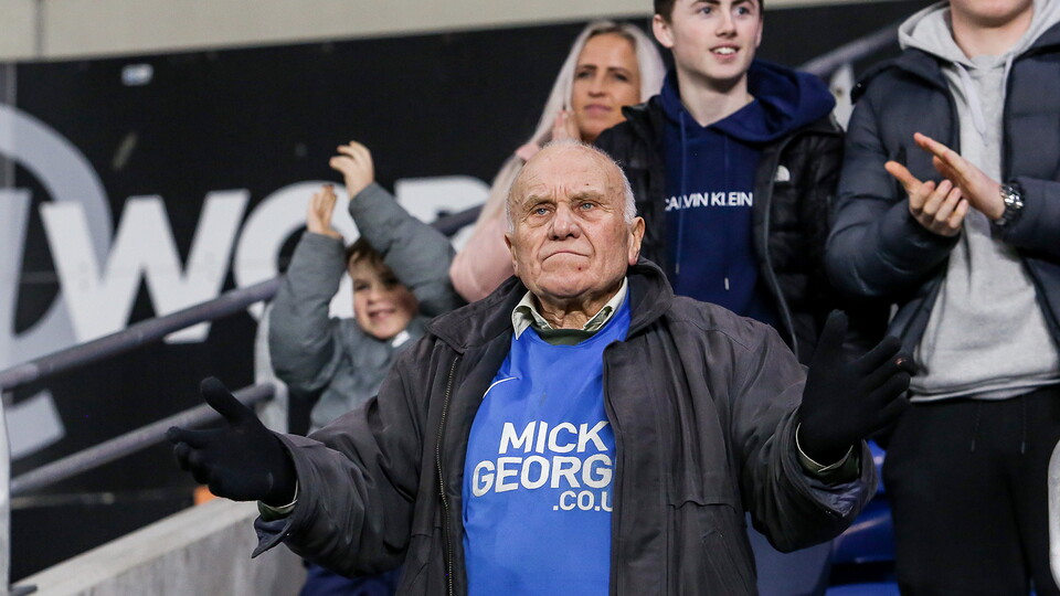 Posh Fans v Cardiff City - 09/02/2022
