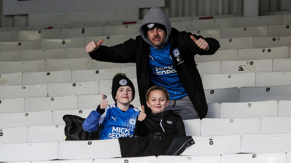 Posh Fans v Preston North End
