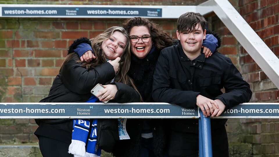 Posh Fans v Preston North End
