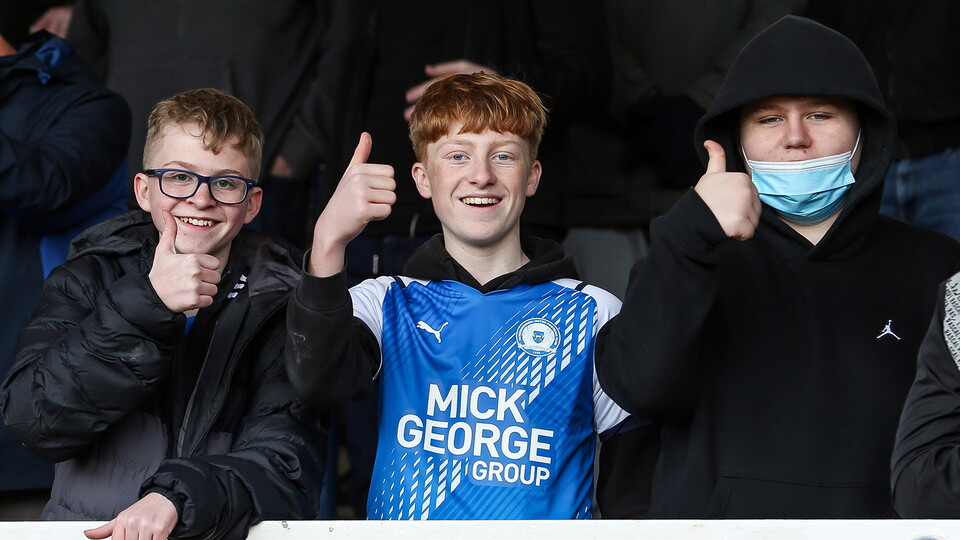 Posh Fans v Preston North End