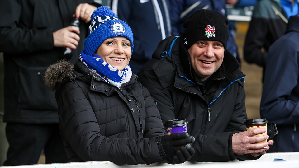 Posh Fans v Preston North End