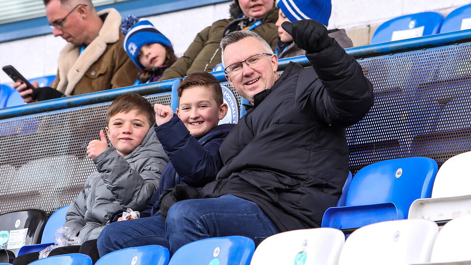 Posh Fans v Preston North End
