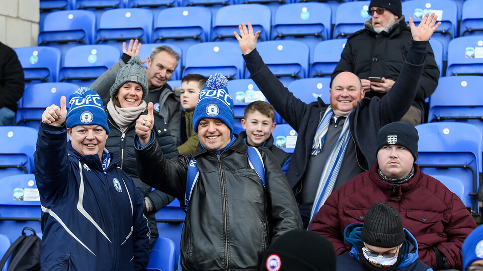 Posh Fans v Preston North End