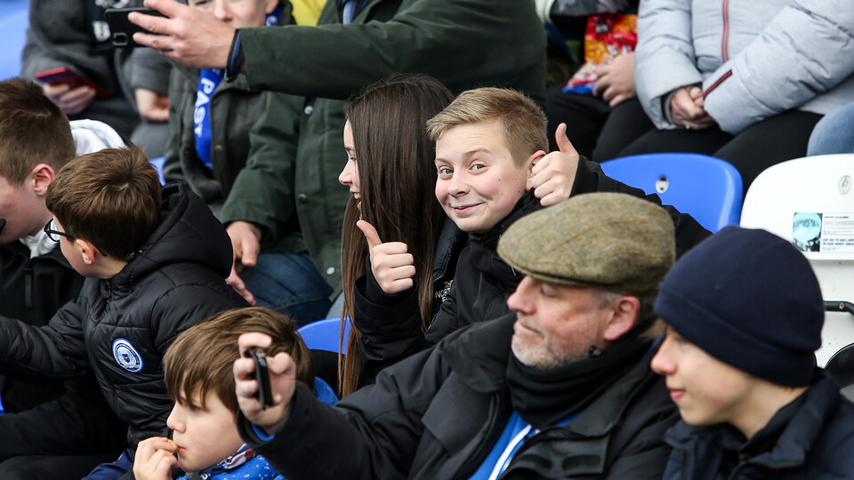 Posh Fans v Preston North End