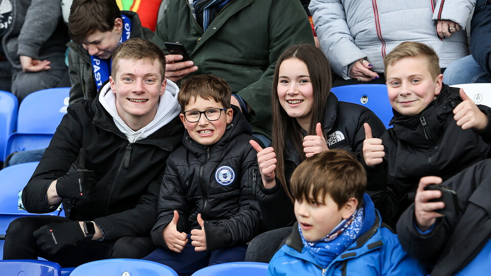 Posh Fans v Preston North End