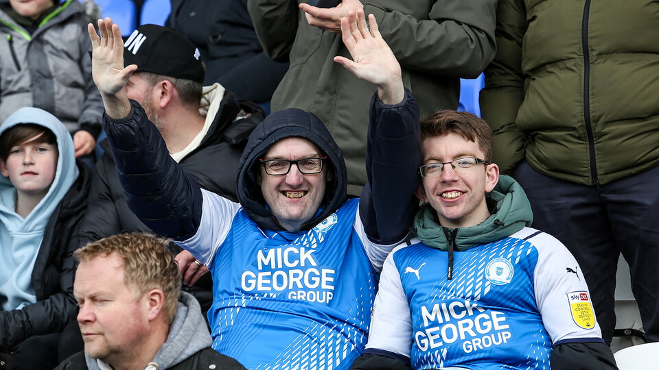 Posh Fans v Preston North End