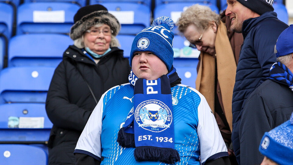 Posh Fans v Preston North End