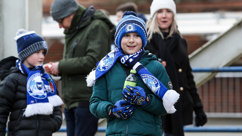 Posh Fans v Preston North End