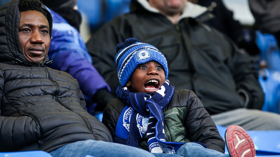 Posh Fans v Preston North End